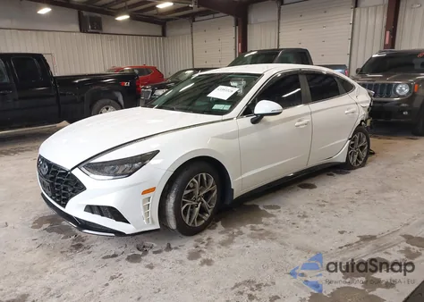 2021 Hyundai Sonata Sel z USA, uszkodzony, nr VIN 5NPEL4JA4MH100381